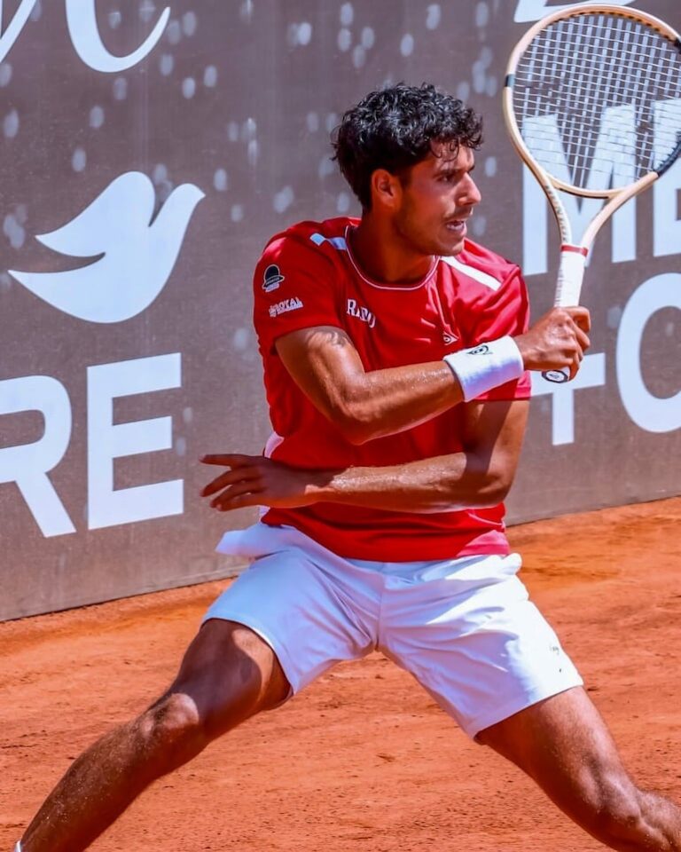 Dani Vallejo obtiene subcampeonato en torneo de tenis ATP.