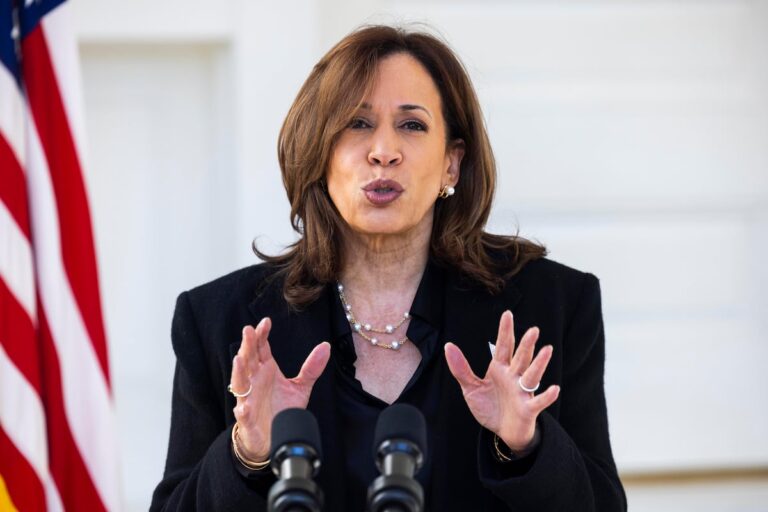 Kamala Harris: «Trump busca lealtad, no al ejército constitucional»