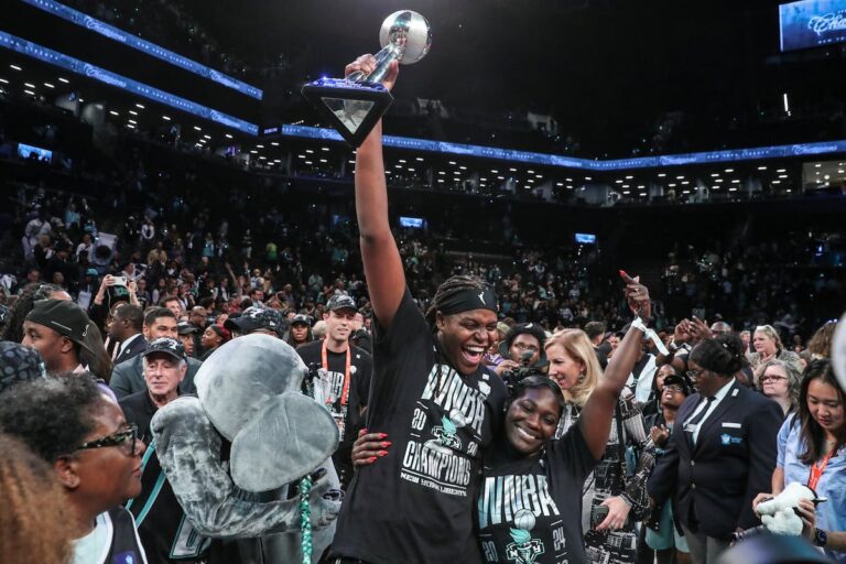 Las New York Liberty conquistan su primer título en la WNBA.