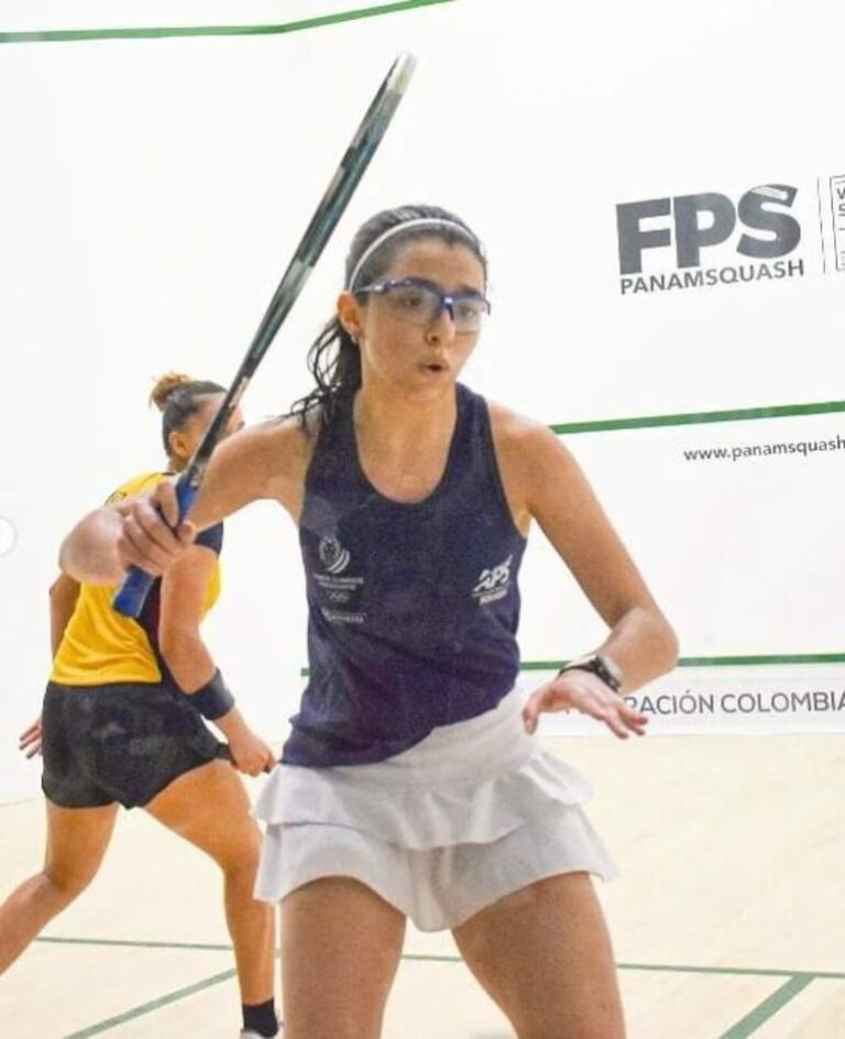 Fio Gatti gana bronce en el Panamericano de Squash 2023.