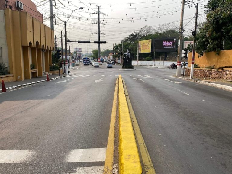 Visita técnica para el recapado de la avenida Cacique Lambaré realizada con éxito.